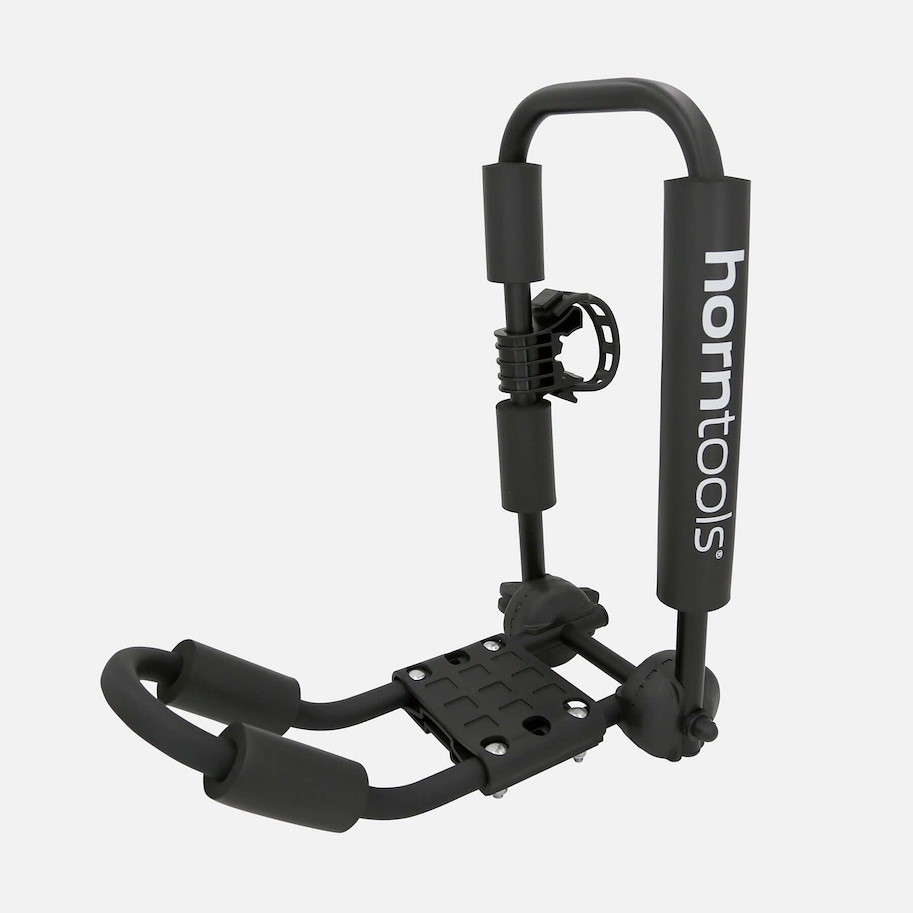horntools Dachträger ExRoof Kajak & SUP Halterung (Faltbarer J-Style)