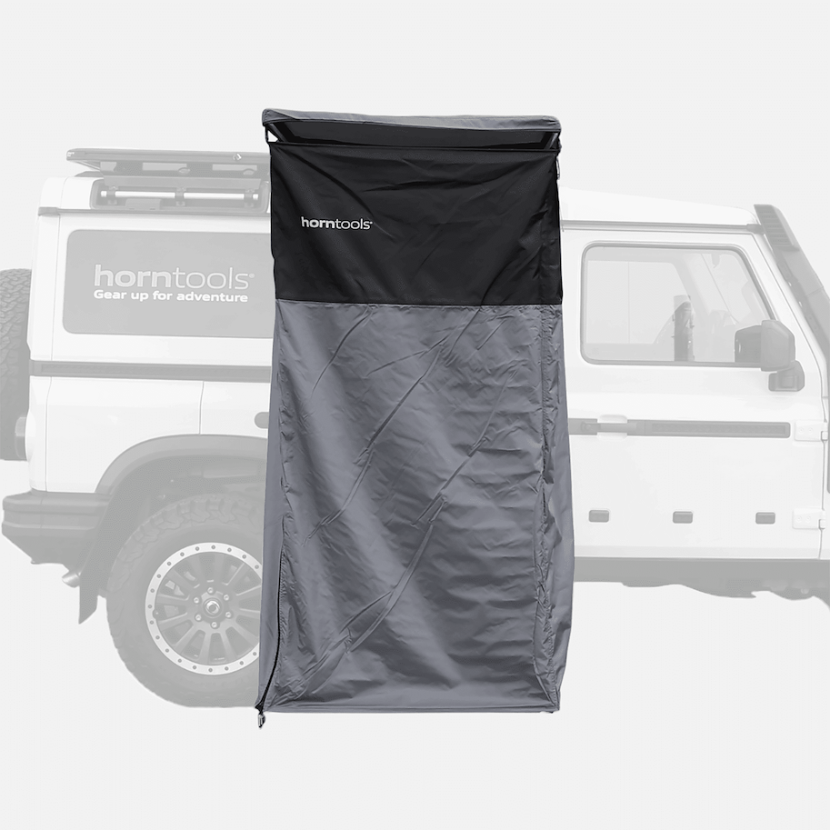 horntools Duschzelt Horizon - mobile Umkleidekabine Ohne Boden