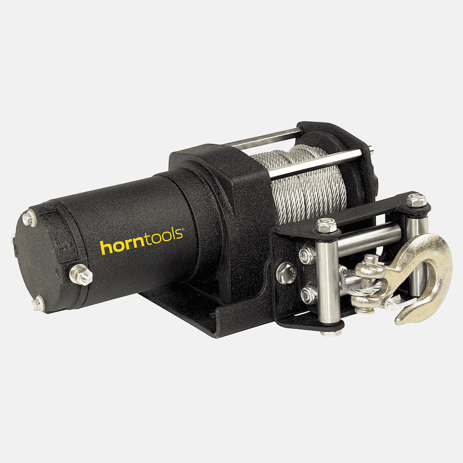 horntools Elektrische Seilwinde Beta 0,9 Tonnen 12V Stahlseil