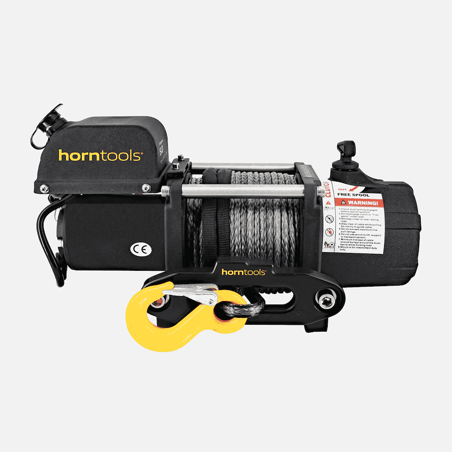 horntools Elektrische Seilwinde Kappa 2,3 Tonnen Kunststoffseil