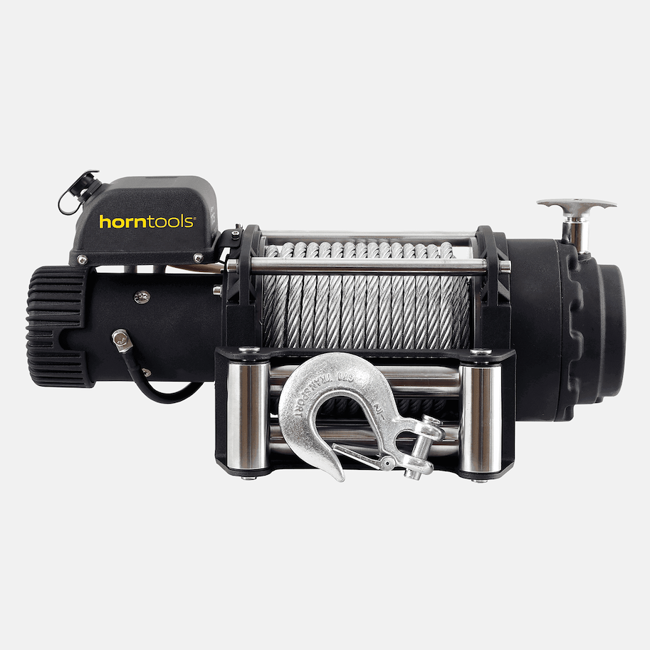 horntools Elektrische Seilwinde Sigma 8,0 Tonnen 24V Stahlseil