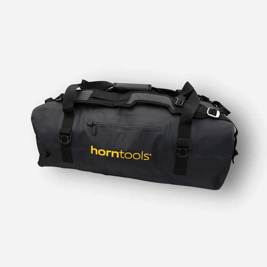 horntools Expedition Bag - Wasserdichte Tasche 90 Liter Schwarz