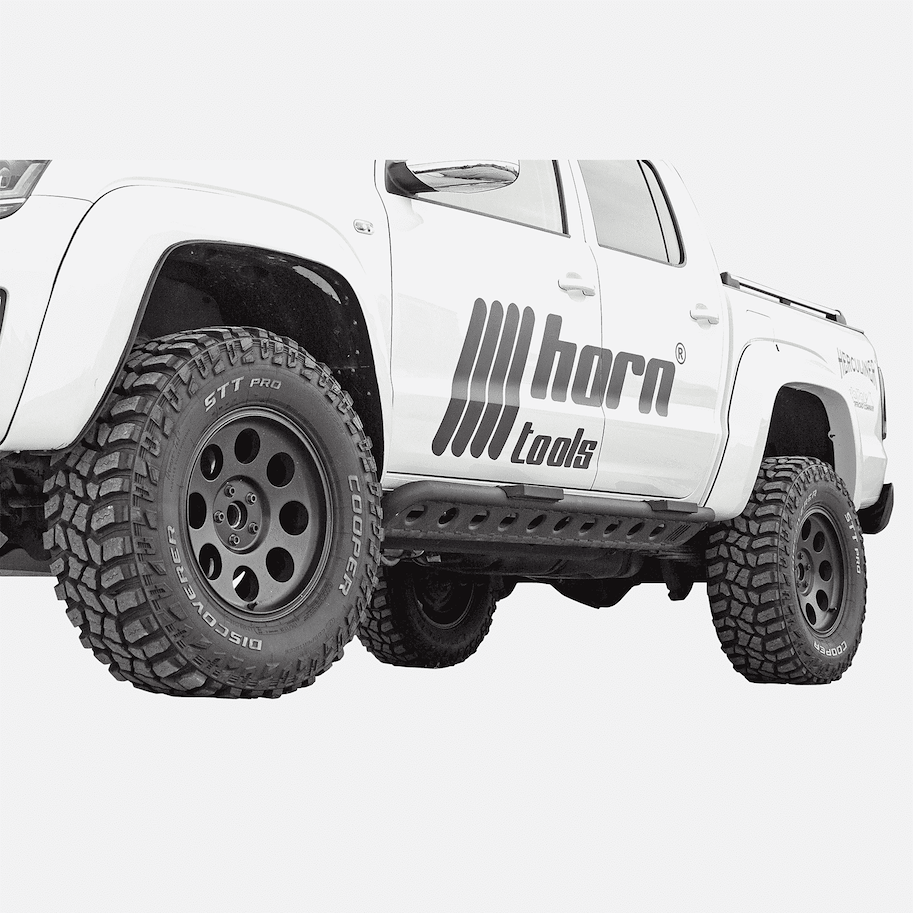horntools Rockslider LAPIS Aluminium für Volkswagen® Amarok (Bj. 2010 bis 2020)