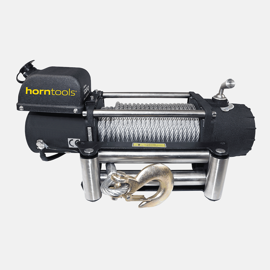 horntools Seilwinde Alpha 5,4 Tonnen Quick 12V Stahlseil