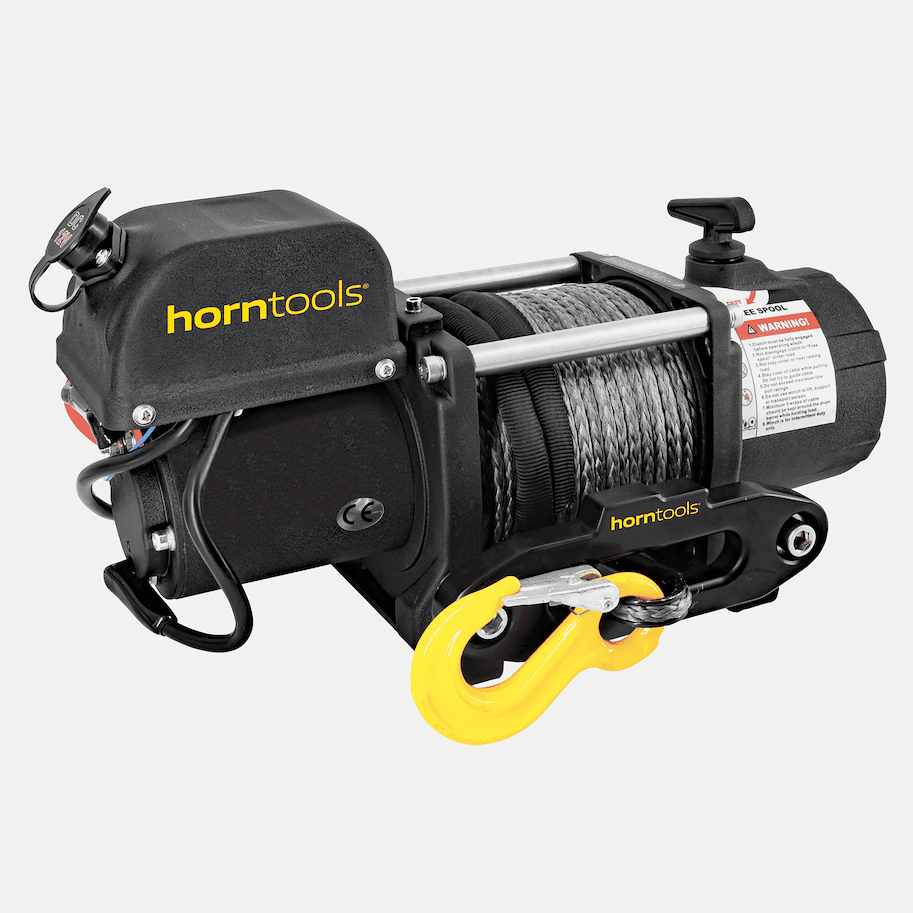 horntools Elektrische Seilwinde Kappa 2,3 Tonnen Kunststoffseil