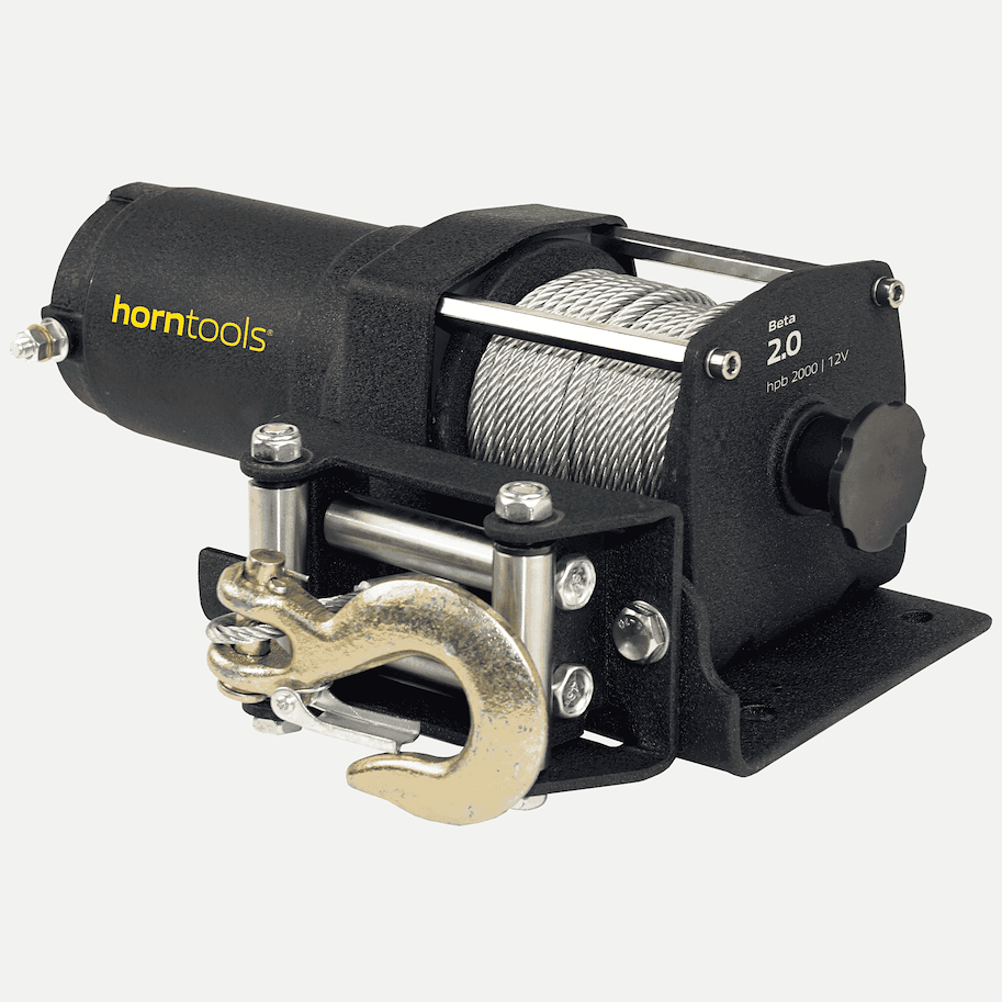 horntools Elektrische Seilwinde Beta 0,9 Tonnen 24V