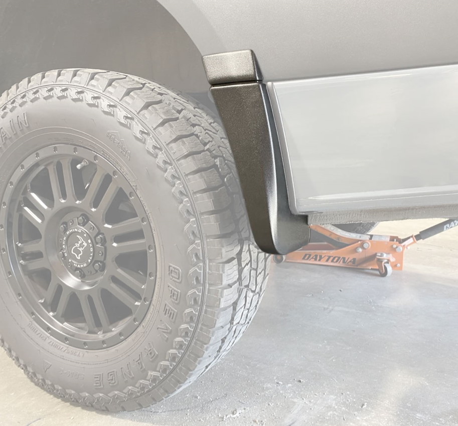 Radhaus-Verbreiterung „Mondo Mudguards“, hinten, für MB Sprinter 907