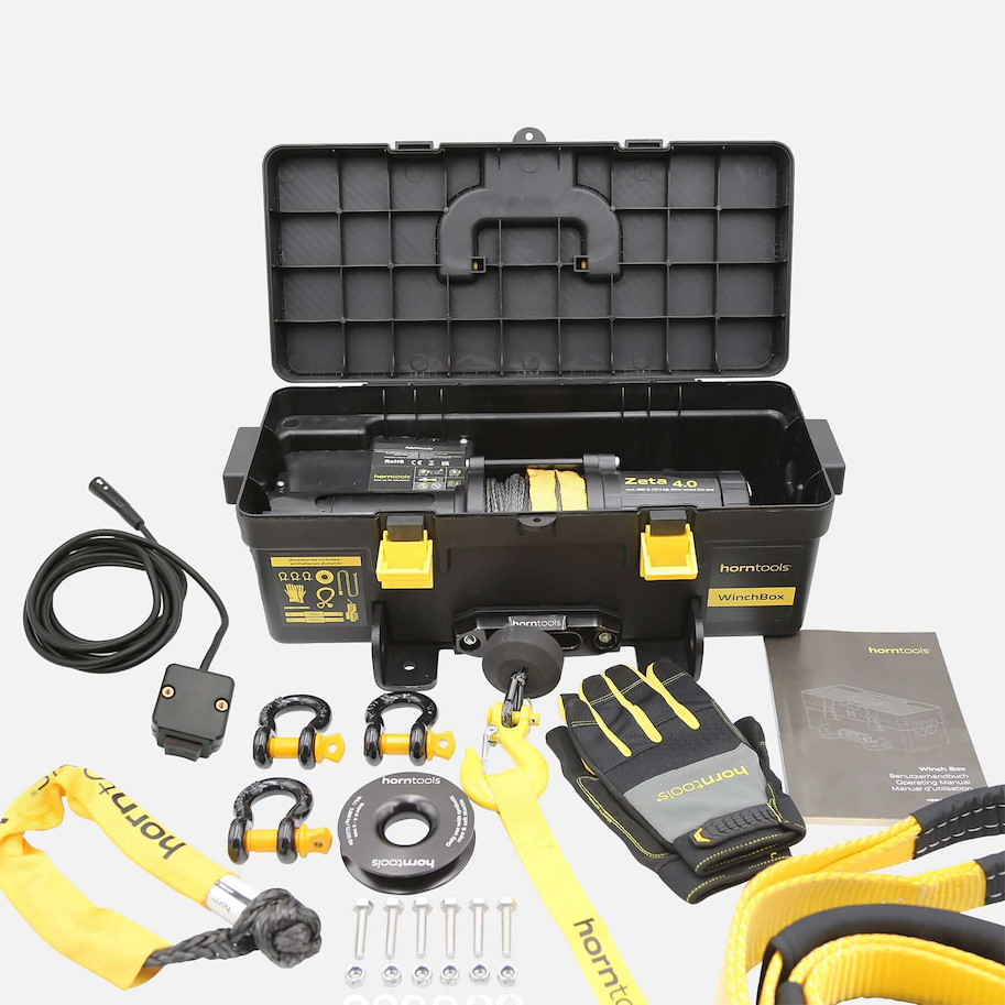 horntools Winch Box - Mobile Seilwinde 1,8 Tonnen