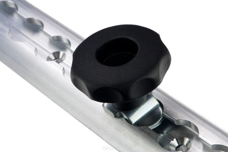 M8 Schraub Fitting mit Sterngriff, 0-20 mm, für Airlineschiene