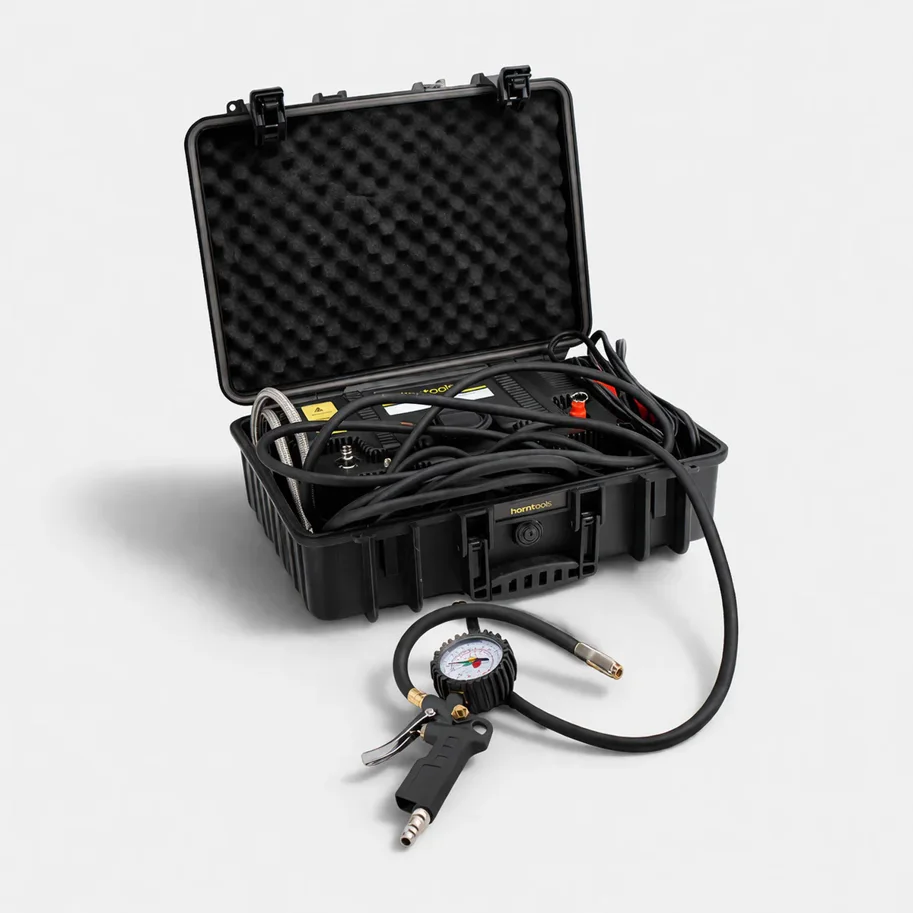 horntools Kompressor Box - 12 V Luft Kompressor