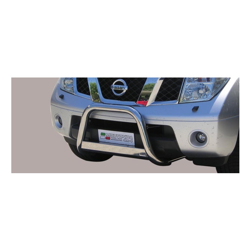 Frontschutzbügel Medium Nissan Pathfinder 2005-11 MISUTONIDA EC/MED/K/164-schwarzer Edelstahl