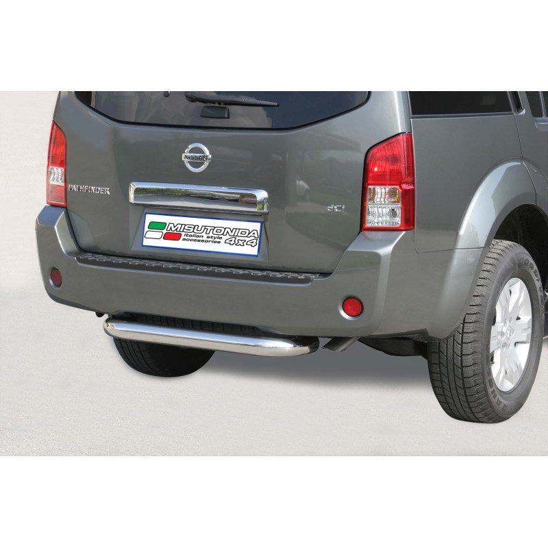 Heckstossstange Nissan Pathfinder 2005-11 MISUTONIDA PP1/164-Edelstahl poliert