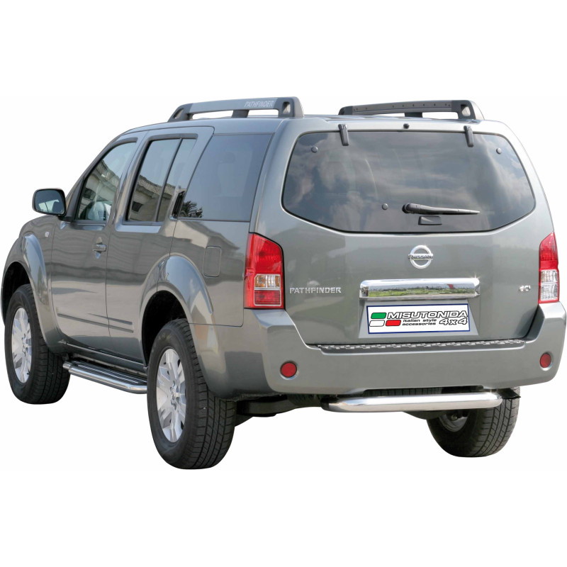 Heckstossstange Nissan Pathfinder 2005-11 MISUTONIDA PP1/164-schwarzer Edelstahl