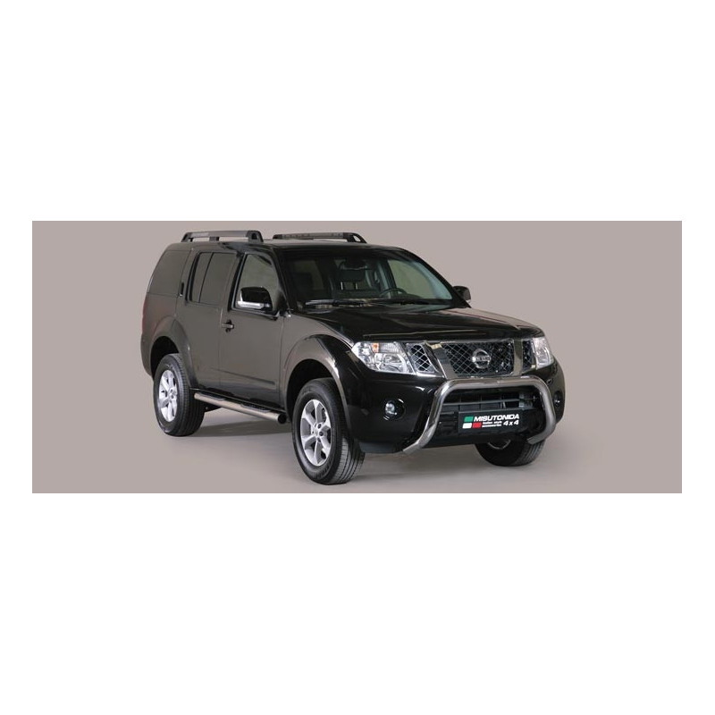 Frontschutzbügel SB Nissan Pathfinder V6 2011- MISUTONIDA EC/SB/274/V6-schwarzer Edelstahl