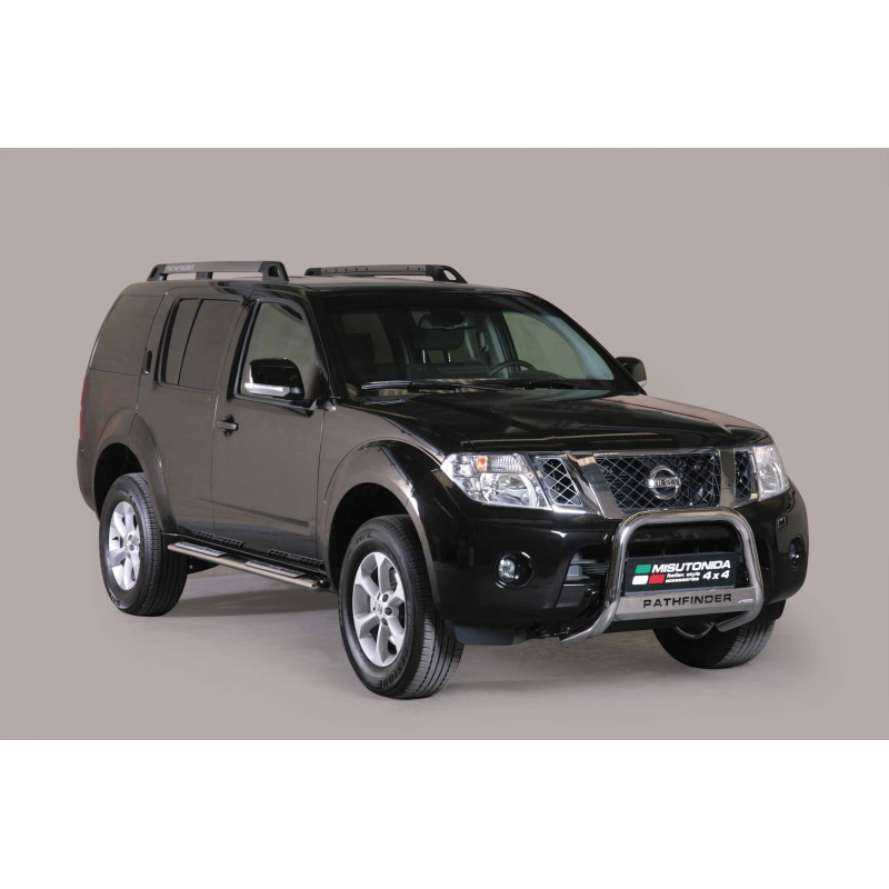 Trittbretter Nissan Pathfinder 2005-11 MISUTONIDA DSP/164-schwarzer Edelstahl