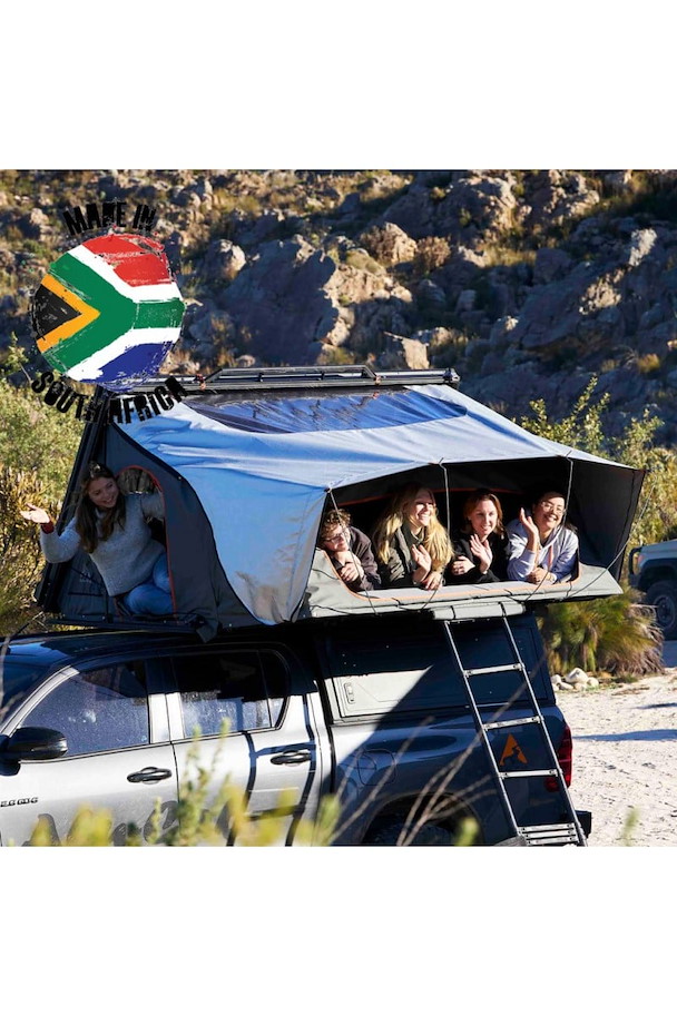 Alu-Cab Dachzelt "Family" für 4 Personen Schwarz