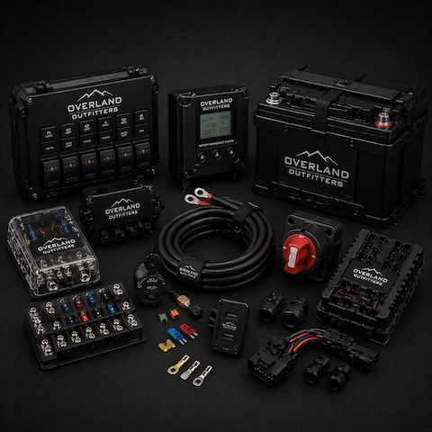 Fahrzeugelektrik für 4x4 und Overlanding
