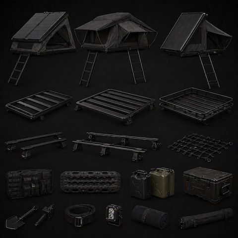 Occasion Overlanding Zubehör und gebrauchte Ausrüstung