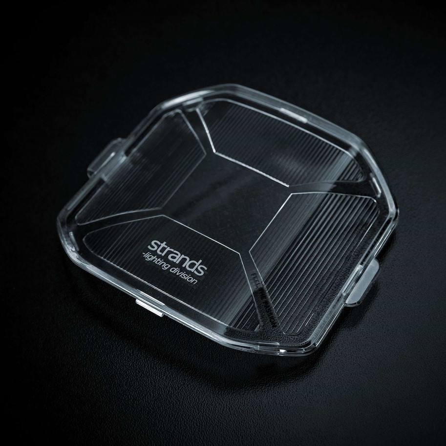 Strands Lighting SIBERIA X LENS COVER CLEAR FLOOD 4″
