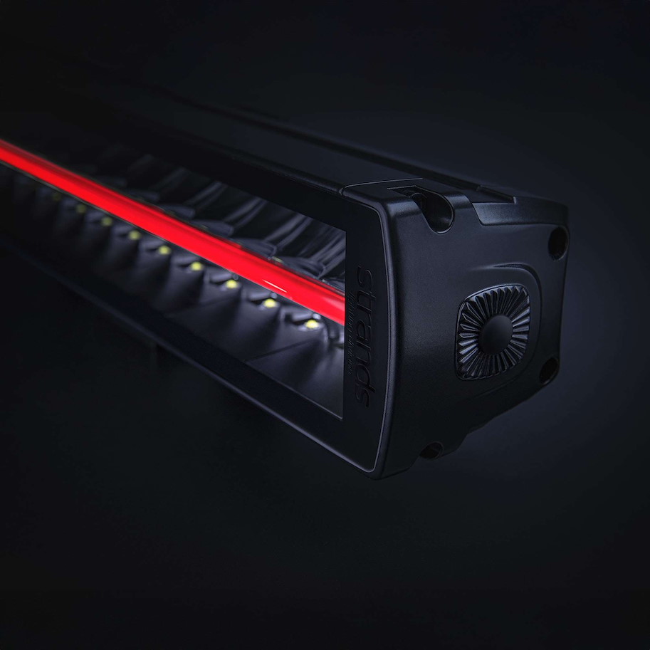 Strands Lighting SIBERIA XP RED TIGER WORK LIGHT BAR 12″