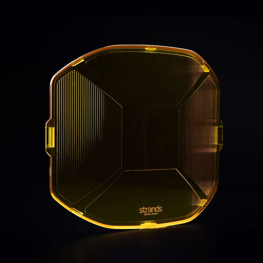 Strands Lighting SIBERIA X LENS COVER YELLOW FLOOD 7″