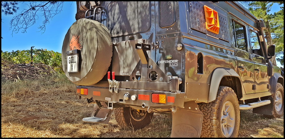 Gobi-X Heckstossstange Land Rover Defender 110 (bis 2016)