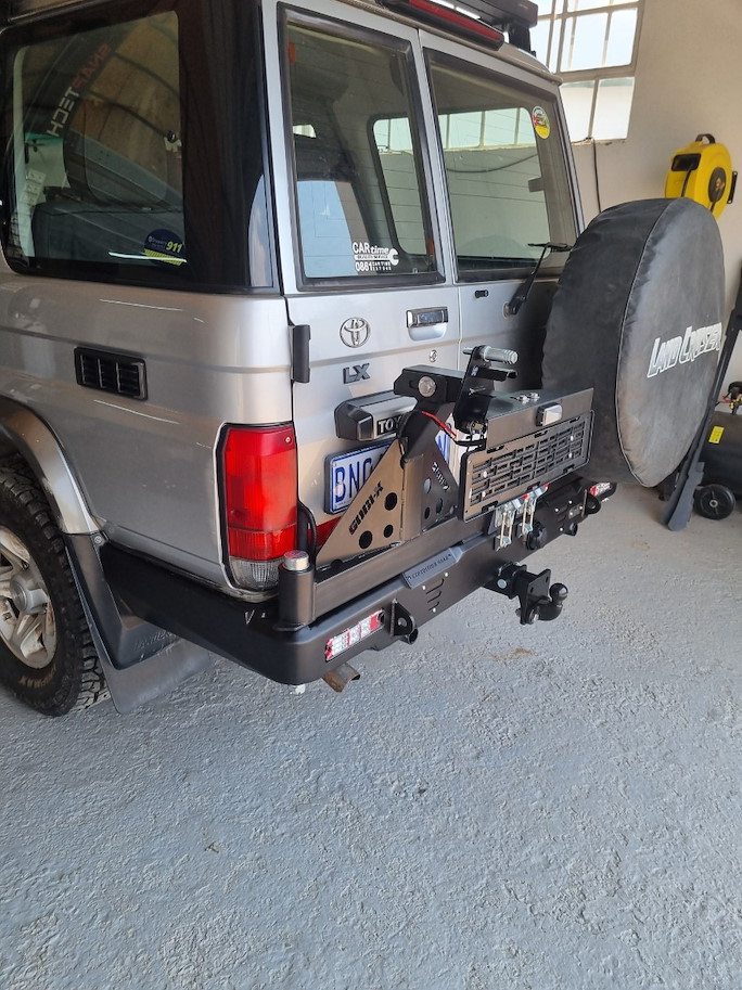 Gobi-X Heckstossstange Toyota Land Cruiser 76 Series