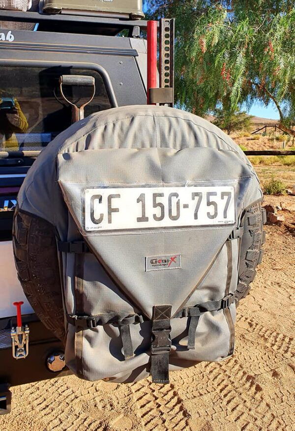 Gobi-X Spare Wheel Storage & Reserveradtasche Schwarz