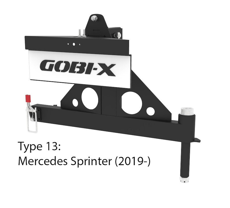 Gobi-X Spare Wheel Carrier-Type 13-RHS