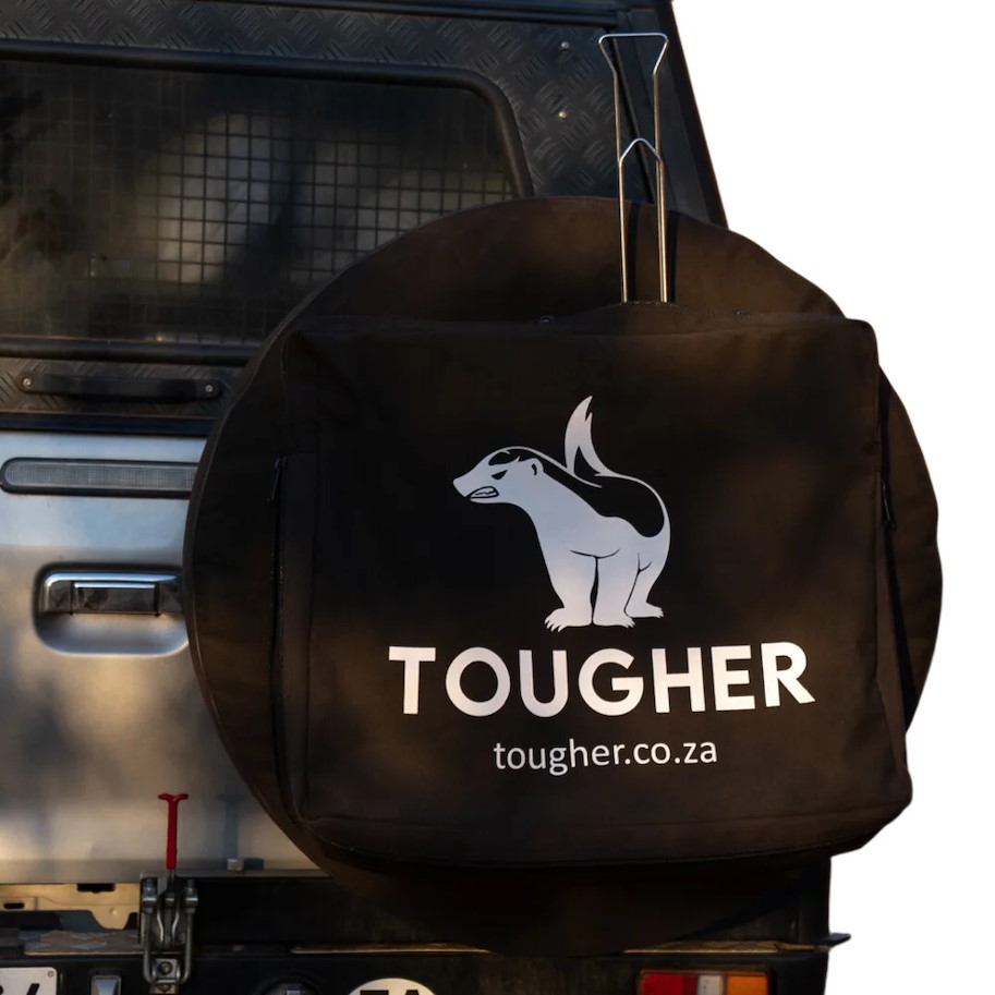 Tougher Radabdeckung mit Aufbewahrungstasche anthrazit