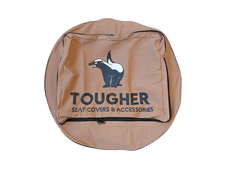 Tougher Radabdeckung mit Aufbewahrungstasche hellkhaki