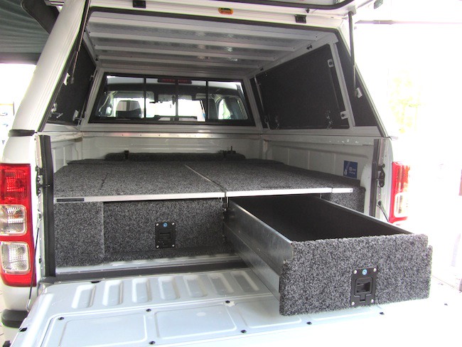 Big Country Schubladensystem Ford Ranger T6 Doppelkabine