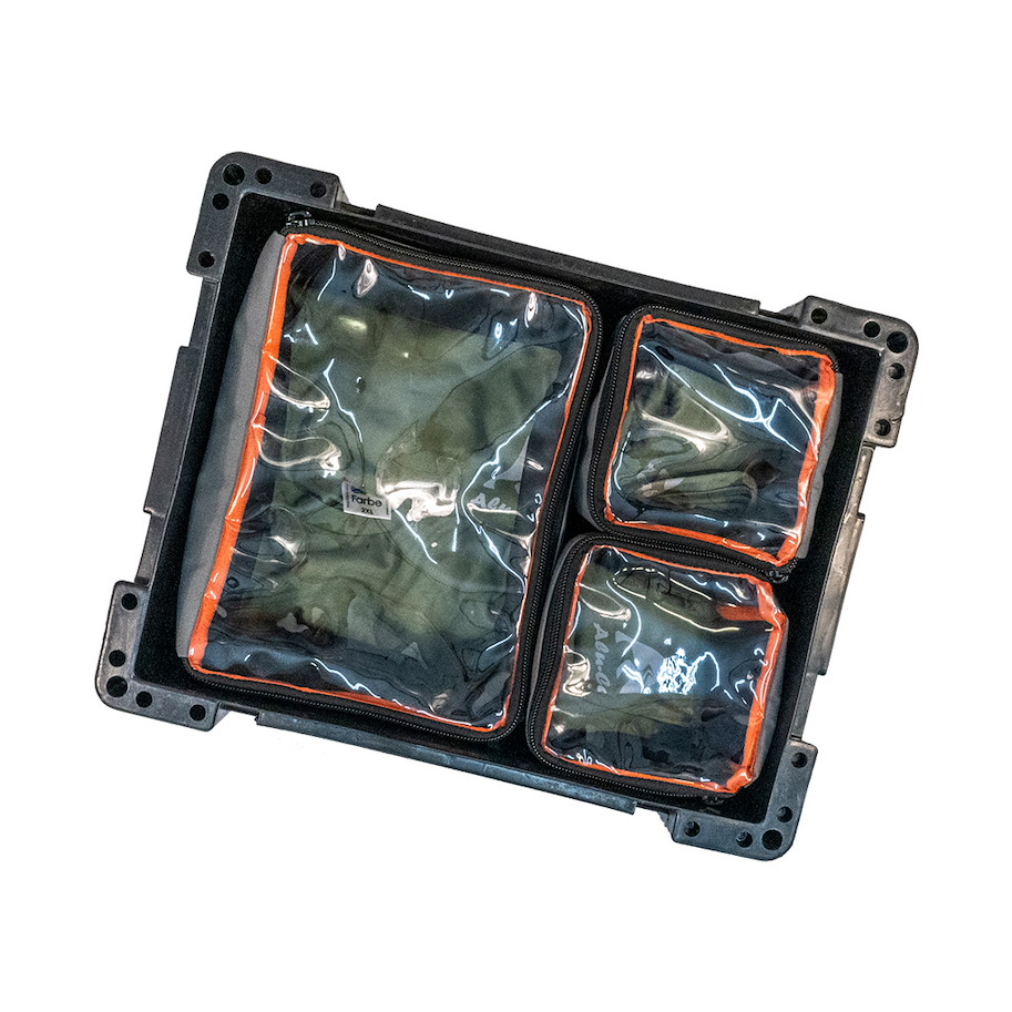 Alu-Cab Ammo Box Organizer-Taschen (Kit: 2x klein, 1x gross)