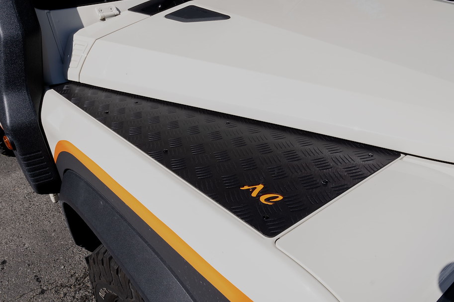 Alu-Cab Kotflügelplatten für INEOS Grenadier, schwarz (2er Set)