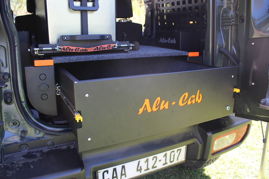 Alu-Cab Jimny Schubladen System