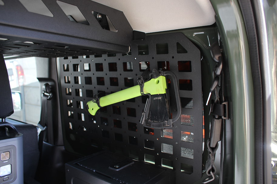Alu-Cab Jimny Molle Platte für Innenraum Links