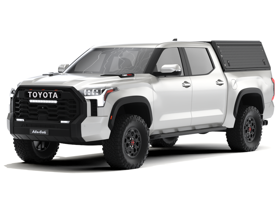 Alu-Cab Hardtop "Guard" für Toyota Tundra 2022+ Shortbed schwarz/ geriffelt