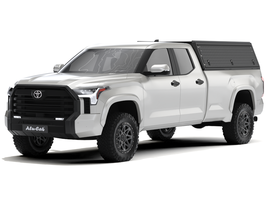 Alu-Cab Hardtop "Guard" für Toyota Tundra 2022+ Longbed schwarz/ geriffelt