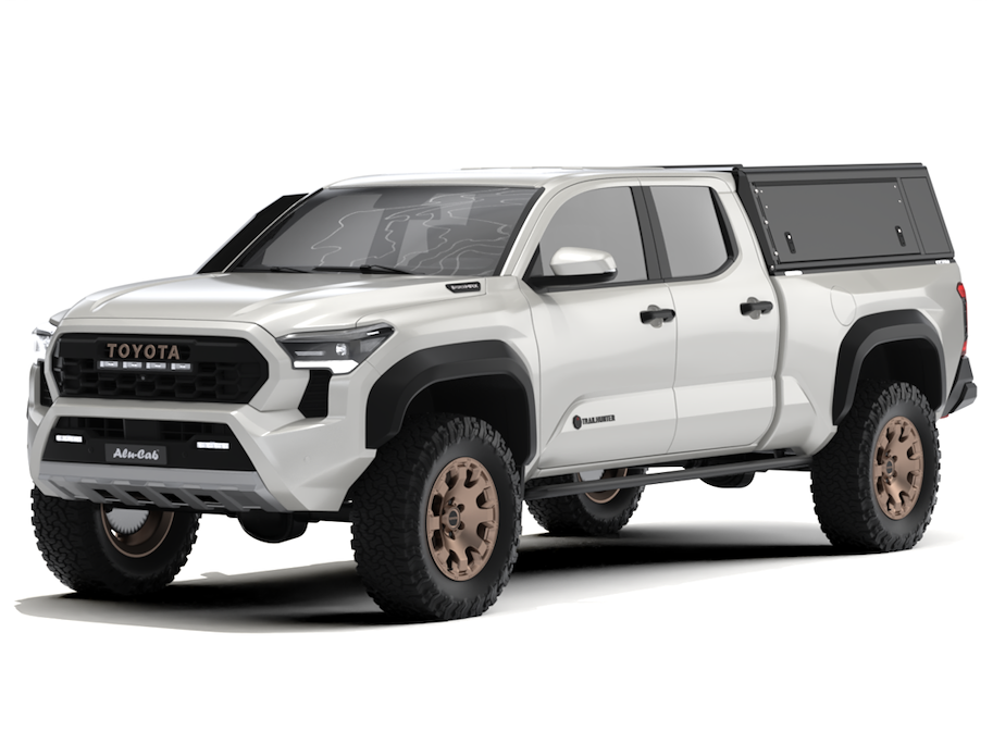 Alu-Cab Hardtop "Guard" für Toyota Tacoma 2024+ Longbed schwarz/ glatt
