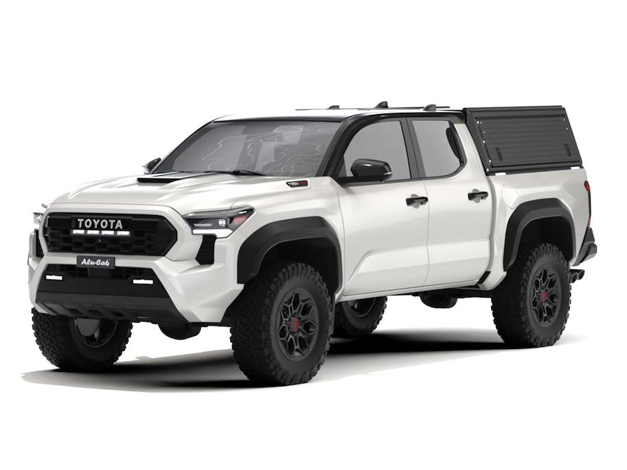 Alu-Cab Hardtop "Guard" für Toyota Tacoma 2024+ Short Bed schwarz/geriffelt