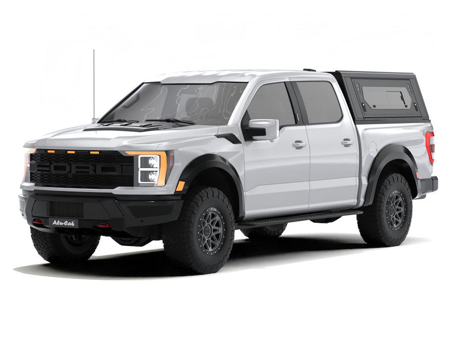 Alu-Cab Hardtop "Contour" für Ford F150 5.5' 2021+ mit Fenster