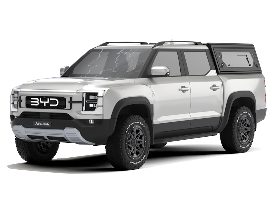 Alu-Cab Hardtop "Contour" für BYD Shark 2024+ Doppelkabine mit Fenster