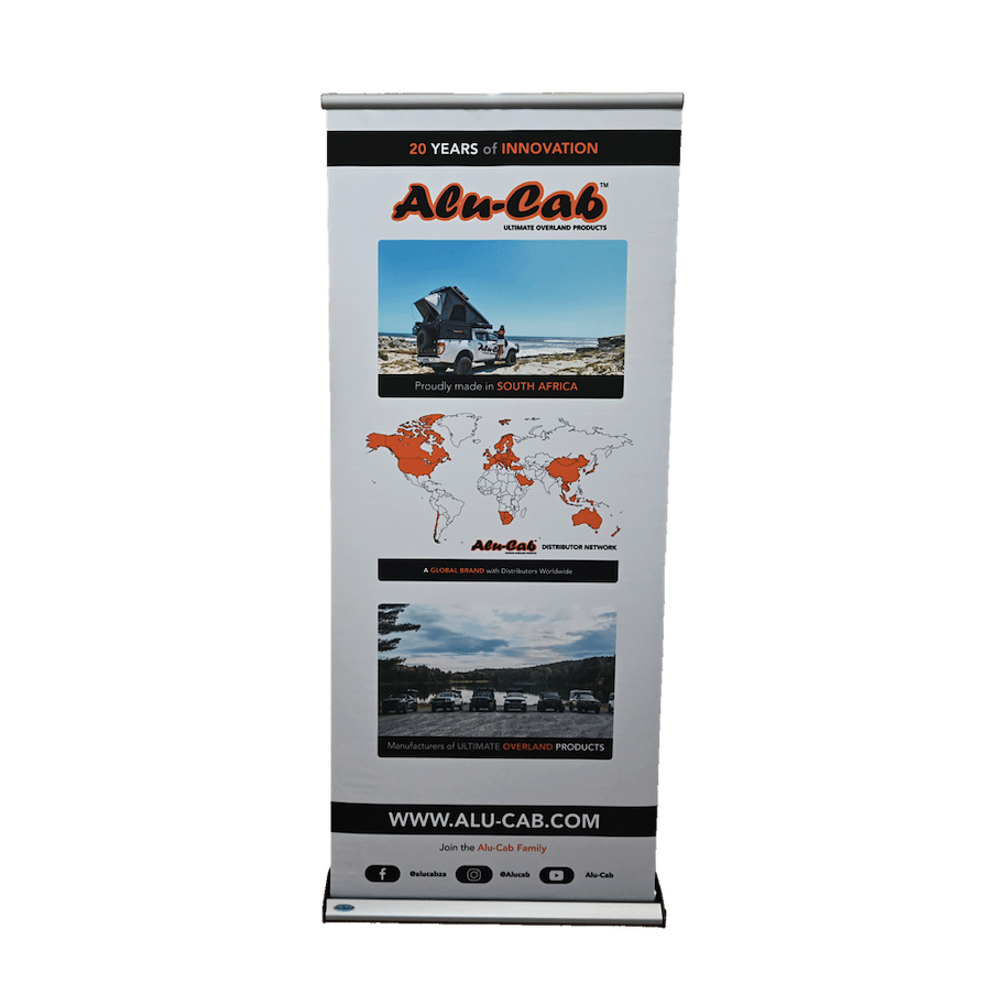 Alu-Cab Merchandise Executive Banner