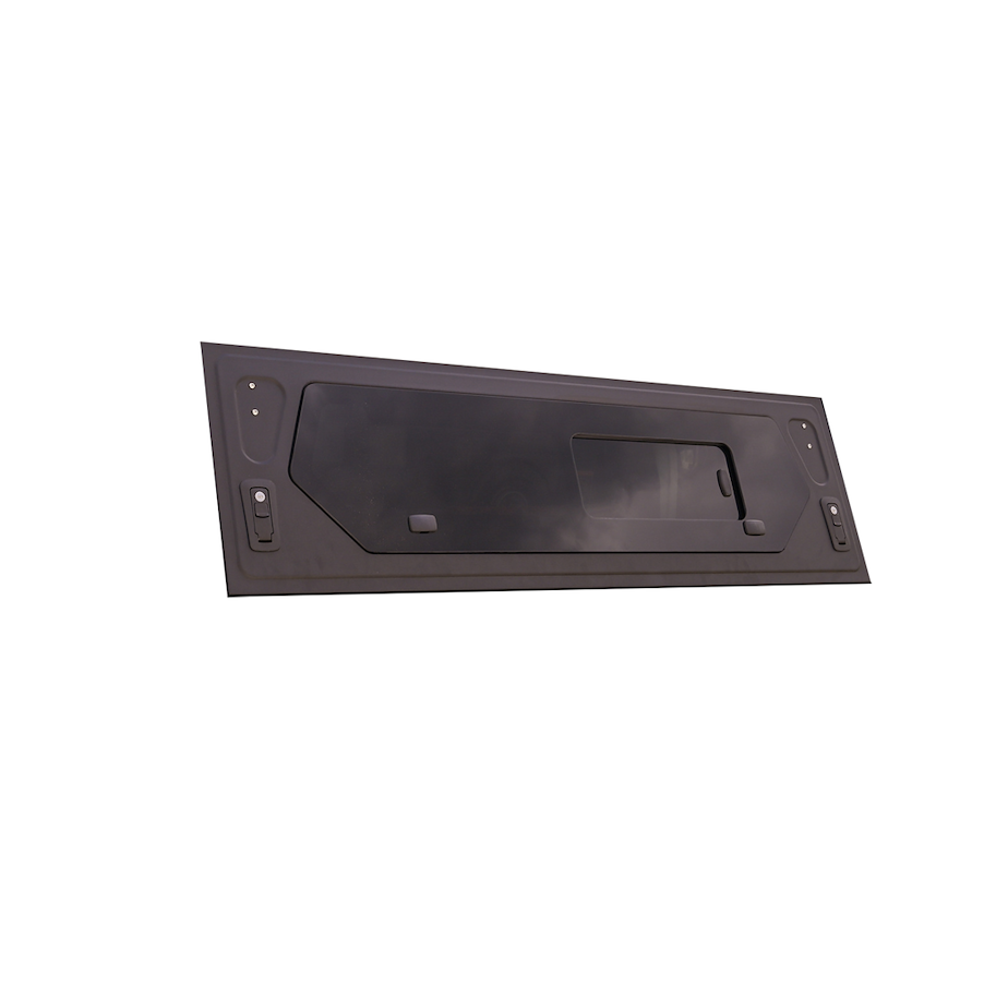 Alu-Cab Seitenklappe Contour mit Fenster für Ford Ranger D/Extra Cab 2012-2022 Links