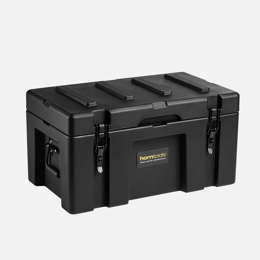 horntools Transportbox wasserdicht 150l Mit Organizer