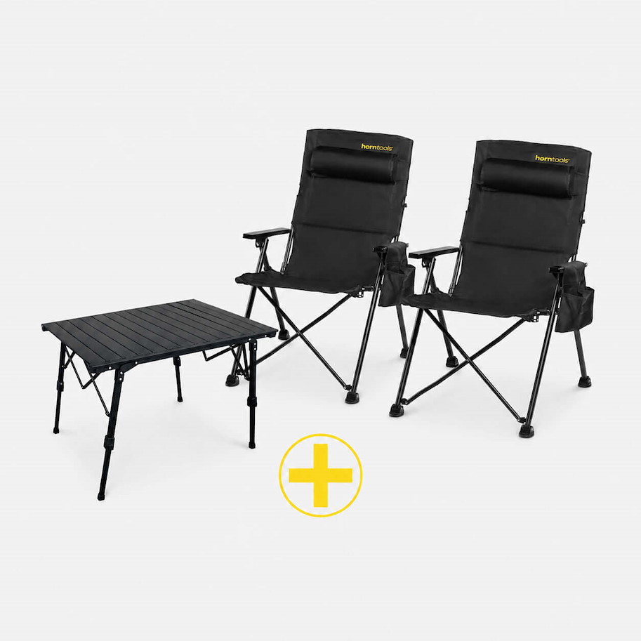 horntools Campingmöbel Set - Recliner