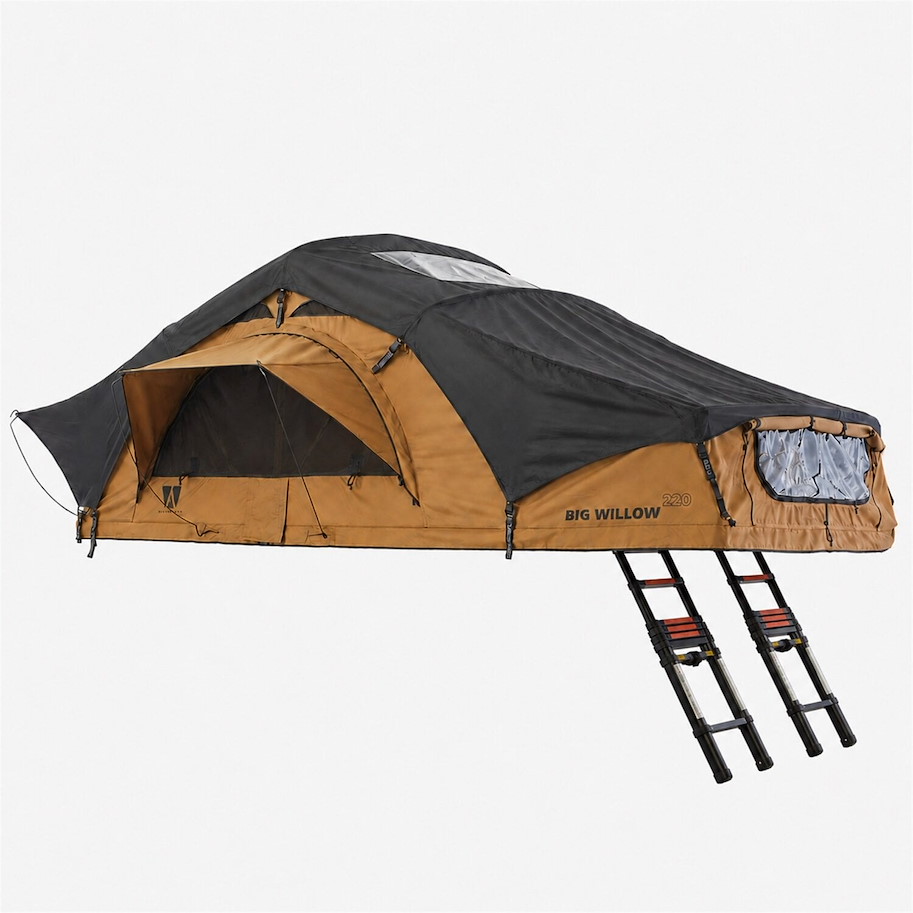 VICKYWOOD Klapp-Dachzelt BIG WILLOW 4.0 220 goldbraun