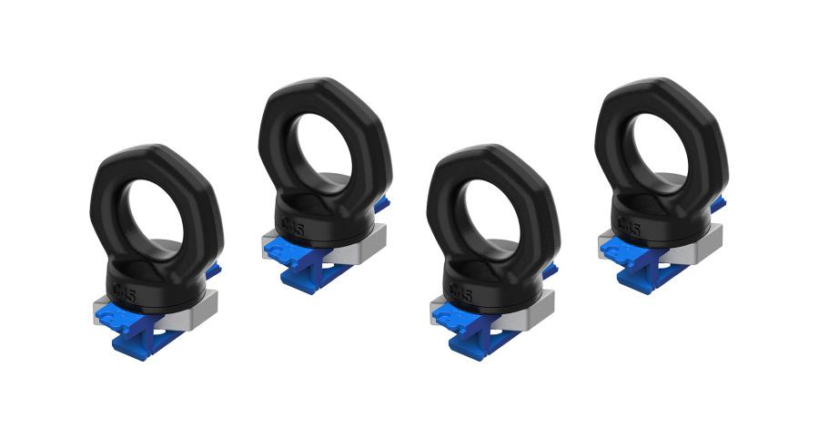 Rhino Rack Zwifloc Ringschrauben (4 Stk.) für Pioneer, RECONN und Sportz