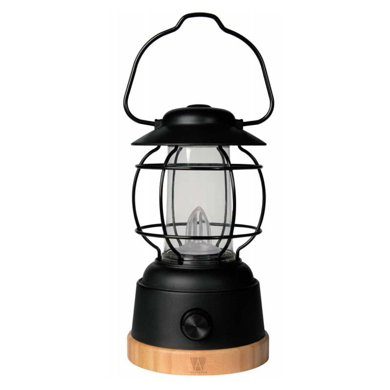 VICKYWOOD WOODY Lantern Campinglampe dimmbar