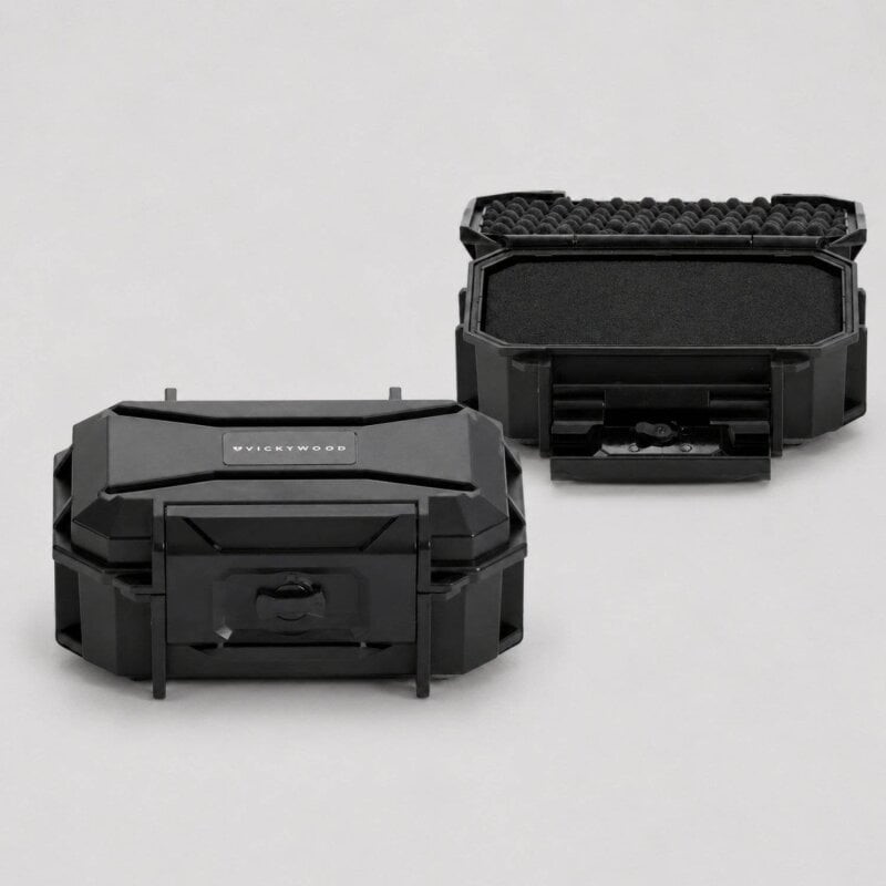 VICKYWOOD Transportbox LOCK schwarz